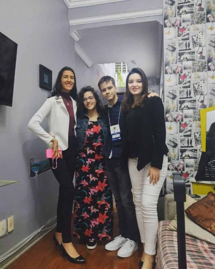 O Viajante Av Paulista Hostel Sao Paulo Bagian luar foto
